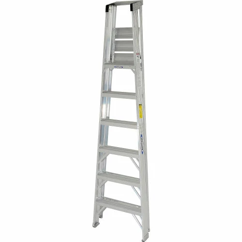 Werner 6' Type 1A Aluminum Platform Ladder - P376 2 Werner 6' Type 1A Aluminum Platform Ladder - P376 - Image 2