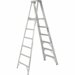 Werner 6' Type 1A Aluminum Platform Ladder - P376 18 Werner 6' Type 1A Aluminum Platform Ladder - P376 -Cheap Janitorial Carts Store 954422 02