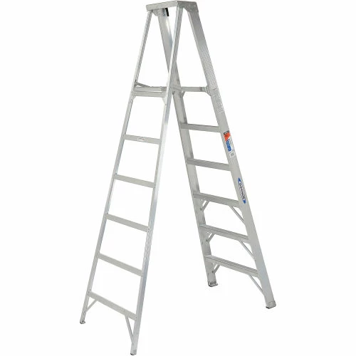 Werner 6' Type 1A Aluminum Platform Ladder - P376 3 Werner 6' Type 1A Aluminum Platform Ladder - P376 - Image 3