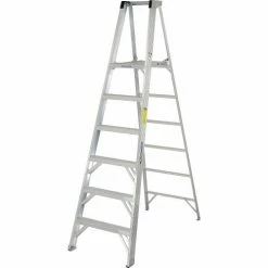 Werner 6' Type 1A Aluminum Platform Ladder - P376 21 Werner 6' Type 1A Aluminum Platform Ladder - P376 -Cheap Janitorial Carts Store 954422 05