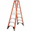 Werner 8' Dual Access Fiberglass Step Ladder 375 lb. Cap - T7408