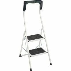 Hailo Safety Plus 2 Step Steel Folding Step Ladder - 4342-001