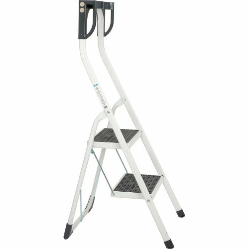 Hailo Safety Plus 2 Step Steel Folding Step Ladder - 4342-001 2 Hailo Safety Plus 2 Step Steel Folding Step Ladder - 4342-001 - Image 2