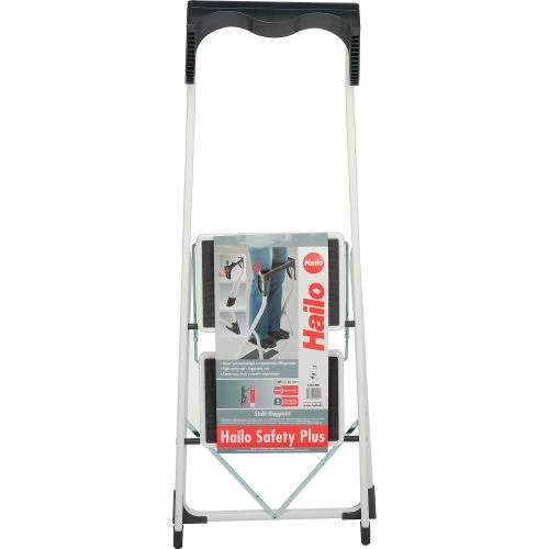 Hailo Safety Plus 2 Step Steel Folding Step Ladder - 4342-001 3 Hailo Safety Plus 2 Step Steel Folding Step Ladder - 4342-001 - Image 3