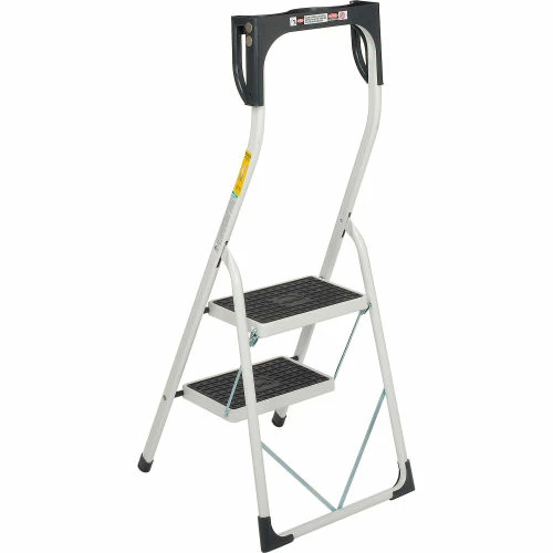 Hailo Safety Plus 2 Step Steel Folding Step Ladder - 4342-001 5 Hailo Safety Plus 2 Step Steel Folding Step Ladder - 4342-001 - Image 5