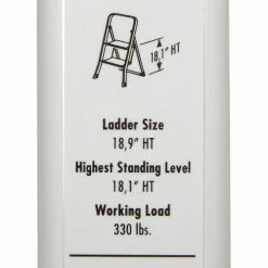 Hailo Safety Plus 2 Step Steel Folding Step Ladder - 4342-001 30 Hailo Safety Plus 2 Step Steel Folding Step Ladder - 4342-001 -Cheap Janitorial Carts Store B1022395 12