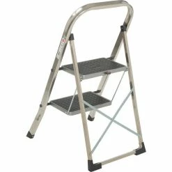 Hailo K30 2 Step Aluminum Folding Step Ladder - 4392-801 -Cheap Janitorial Carts Store B1022397 04