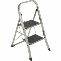 Hailo K30 2 Step Aluminum Folding Step Ladder - 4392-801 -Cheap Janitorial Carts Store B1022397 06