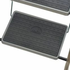 Hailo K30 3 Step Aluminum Folding Step Ladder - 4393-801 -Cheap Janitorial Carts Store B1022398 08