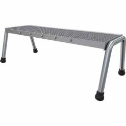 Vestil Aluminum Wide Step Stand - 1 Step Welded - SSA-1W -Cheap Janitorial Carts Store B1529970 3