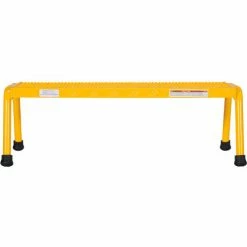 Vestil Aluminum Yellow Wide Step Stand - 1 Step Welded - SSA-1W-Y 8 Vestil Aluminum Yellow Wide Step Stand - 1 Step Welded - SSA-1W-Y -Cheap Janitorial Carts Store B1529971 3