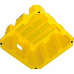 Diversified Plastics 1 Step Nestable Plastic Step Stand - Yellow 25"W x 25"D x 10-1/2"H - NST-1-14 -Cheap Janitorial Carts Store B1817886 08