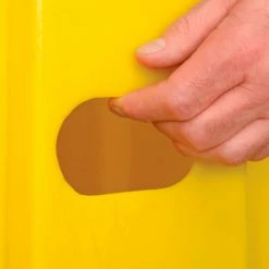 Diversified Plastics 3 Step Nestable Plastic Step Stand - Yellow 25-3/4"W x 42"D x 29"H - NST-3-14 23 Diversified Plastics 3 Step Nestable Plastic Step Stand - Yellow 25-3/4"W x 42"D x 29"H - NST-3-14 -Cheap Janitorial Carts Store B1874067 06