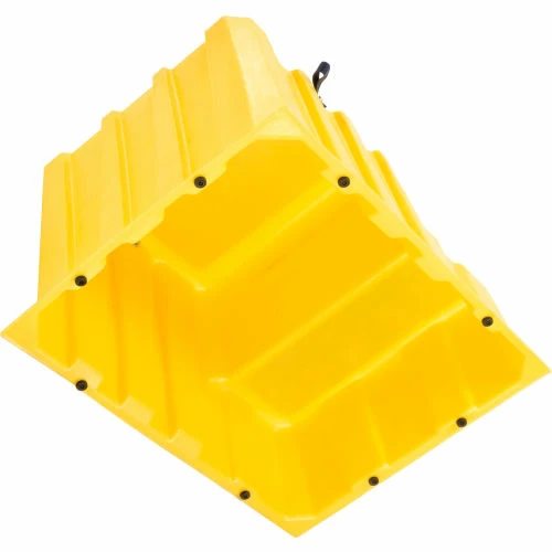 US Roto Molding 2 Step Nestable Plastic Step Stand - Yellow 26"W x 33"D x 20"H - NST-2 YEL 6 US Roto Molding 2 Step Nestable Plastic Step Stand - Yellow 26"W x 33"D x 20"H - NST-2 YEL - Image 6