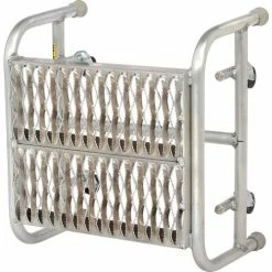 Tri-Arc 1 Step Mobile Aluminum Step Stand w/ Grip Strut Top Step & 16"W Platform - WLAR001165 -Cheap Janitorial Carts Store B593655 05