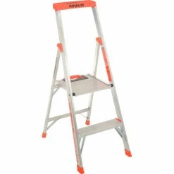 Little Giant® Flip-N-Lite Aluminum Platform Step Ladder - 4' - 15272-001 -Cheap Janitorial Carts Store B753936 04