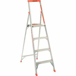 Little Giant® Flip-N-Lite Aluminum Platform Step Ladder - 6' - 15270-001 29 Little Giant® Flip-N-Lite Aluminum Platform Step Ladder - 6' - 15270-001 -Cheap Janitorial Carts Store B753938 05