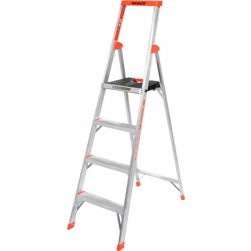 Little Giant® Flip-N-Lite Aluminum Platform Step Ladder - 6' - 15270-001 14 Little Giant® Flip-N-Lite Aluminum Platform Step Ladder - 6' - 15270-001 - Image 14