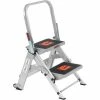Little Giant® Safety Aluminum Step Ladder - 2 Step - 10210BA