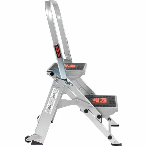 Little Giant® Safety Aluminum Step Ladder - 2 Step - 10210BA 2 Little Giant® Safety Aluminum Step Ladder - 2 Step - 10210BA - Image 2