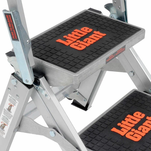 Little Giant® Safety Aluminum Step Ladder - 2 Step - 10210BA 9 Little Giant® Safety Aluminum Step Ladder - 2 Step - 10210BA - Image 9