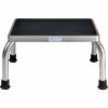 Blickman Step Stool 1260 Stainless Steel w/Mounting Holes
