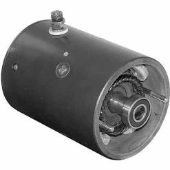 Buyers Products Motor, Dc, 4-1/2InCCW, Tang Shaft, Replaces Sno-Way #96105233