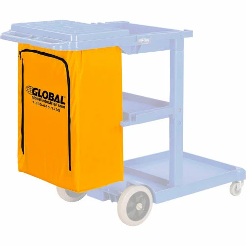 Global Industrial™ Replacement Vinyl Bag for Janitorial Cart 1 Global Industrial™ Replacement Vinyl Bag for Janitorial Cart