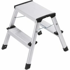 Hailo L-90 Step-Ke Step Ladder, 2 Step - 9204010011 -Cheap Janitorial Carts Store HLI 9204010011