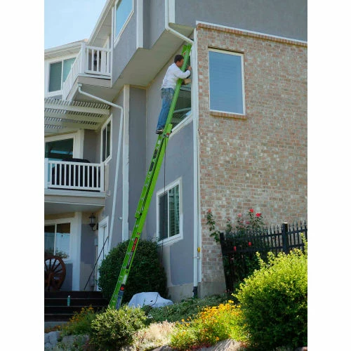 Little Giant 16' HyperLite SumoStance 375 lb. Capacity Type IAA Fiberglass Extension Ladder - 17216 7 Little Giant 16' HyperLite SumoStance 375 lb. Capacity Type IAA Fiberglass Extension Ladder - 17216 - Image 7