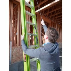 Little Giant 16' HyperLite SumoStance 375 lb. Capacity Type IAA Fiberglass Extension Ladder - 17216 21 Little Giant 16' HyperLite SumoStance 375 lb. Capacity Type IAA Fiberglass Extension Ladder - 17216 -Cheap Janitorial Carts Store HyperLiteSumo Pulley3