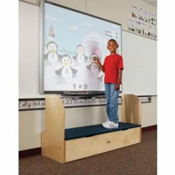 Jonti-Craft® iRise™ Deluxe IWB Step - 48"W x 9"H Step -Cheap Janitorial Carts Store JNC 1050JC