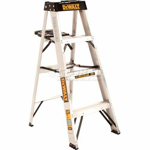 DeWalt 4' Type 1A Aluminum Step Ladder - DXL2010-04 1 DeWalt 4' Type 1A Aluminum Step Ladder - DXL2010-04