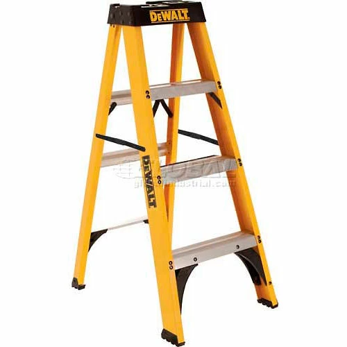 DeWalt 4' Type 1 Fiberglass Step Ladder - DXL3110-04 1 DeWalt 4' Type 1 Fiberglass Step Ladder - DXL3110-04
