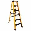 DeWalt 6' Fiberglass Step Ladder, 500 Lb. Load Cap. - DXL3810-06