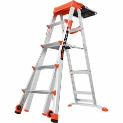 Little Giant® Type 1A Select Step 8' Aluminum Ladder W/ Air Deck - 15125-001 16 Little Giant® Type 1A Select Step 8' Aluminum Ladder W/ Air Deck - 15125-001 -Cheap Janitorial Carts Store LTT 15125 001 ladder