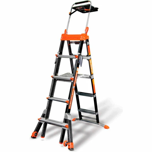 Little Giant Fiberglass SelectStep Step Ladder W/ Airdeck, 5-8' Type 1AA - 15130-920 1 Little Giant Fiberglass SelectStep Step Ladder W/ Airdeck, 5-8' Type 1AA - 15130-920