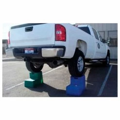 High Country Plastics 2 Step Mounting Step, Green 19"H - MS-19FG -Cheap Janitorial Carts Store MS 19FG 3