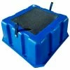 US Roto Molding 1 Step Nestable Plastic Step Stand - Blue 25"W x 25"D x 10"H - NST-1 BL