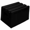 US Roto Molding 1 Step Plastic Step Stand - Black 19-1/2"W x 14"D x 12"H - ST-1 BK