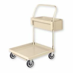 Pucel Steel Cleaning Cart - Gray