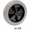Global Industrial™ Replacement 8" Rear Wheel for Janitor Cart (Models 603574, 603590)