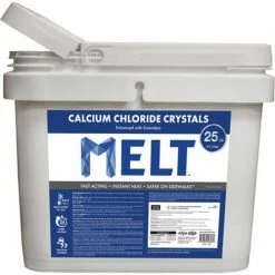 Snow Joe MELT 25 Lb. Bucket Calcium Chloride Crystals Ice Melter - MELT25CC-BKT