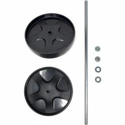 Rubbermaid® 8" Wheel Kit w/Axle for Rubbermaid® Hygen™ Microfiber Cleaning Cart
