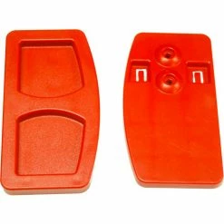 Rubbermaid® Door Latch for Mega Brute Waste Collector, Red - FG9W71L5RED