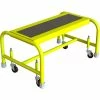 Tri-Arc Tri Arc 1 Step Mobile Steel Step Stool W/24" Anti-Slip Tread - WLSR001243-Y
