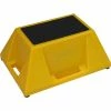 Techstar Plastics Techstar Industrial Step Stand 20"W x 28"D x 13"H - 1 Step Yellow - SS-1-08