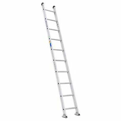 Werner 10' Type 1AA Aluminum Round Rung Straight Ladder 510-1 1 Werner 10' Type 1AA Aluminum Round Rung Straight Ladder 510-1