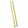 Werner 10' Type 1AA Fiberglass Round Rung Straight Ladder 7110-1
