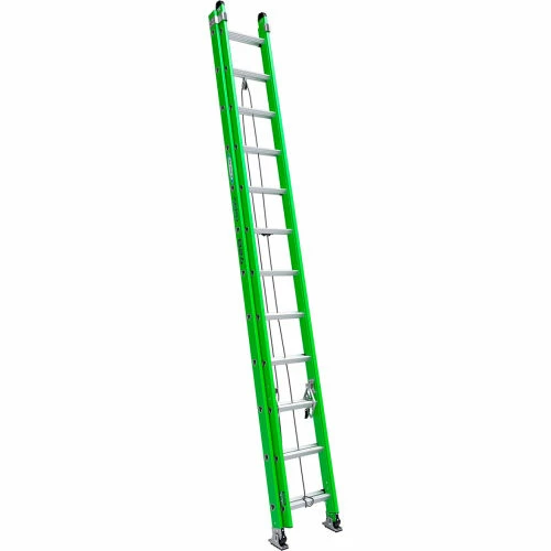 Werner 24' Fiberglass AERO Box Rail Extension Ladder IAA 1 Werner 24' Fiberglass AERO Box Rail Extension Ladder IAA